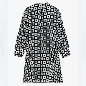 NWOT Zara Nadia Mini Shirt Dress NWOT Size XS